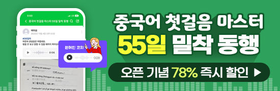 중국어 첫걸음 마스터 55일 밀착 동행